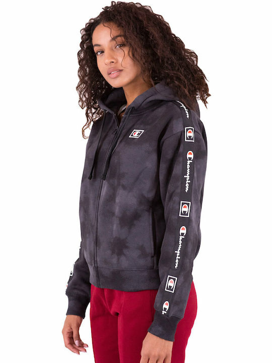 Rochester Damen Sweatshirtjacke Kapuzen Anthracite