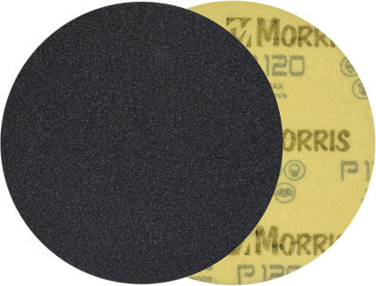 Morris Silicon Carbide Velcro Orbital Sander Sanding Sheet K120 115x115mm
