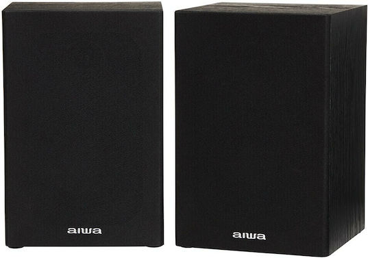 Aiwa Ηχοσύστημα 2.0 MSBTU-300 20W με CD / Digital Media Player, WiFi και Bluetooth Μαύρο