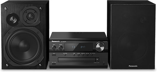 Panasonic Ηχοσύστημα 2.0 SC-PMX94 SC-PMX94EG-K 120W με CD Player και Bluetooth Μαύρο