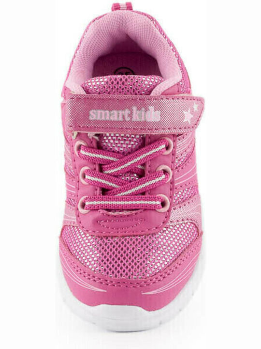 26-039 Παιδικά Sneakers με Σκρατς Φούξια
