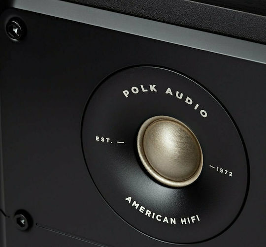 Polk Audio Signature S-15 Pair of Hi-Fi Speakers Bookself 100W 2 No of Drivers W19.05xD26.04xH30.48cm. Black