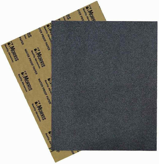 Morris Silicon Carbide Simple Sanding Sheet K1500 230x280mm Waterproof