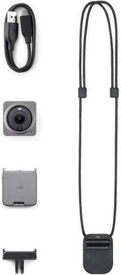 DJI Action 2 Power Combo Екшън камера 4K Ultra HD с Тъчскрийн 1.76" и Wi-Fi Сив