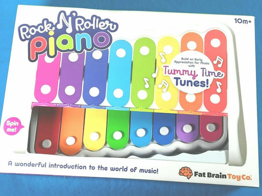 Fat Brain Toys Instrument Muzical Rock N Roller Piano pentru 10++ Luni