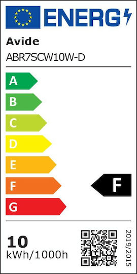 Avide ABR7SCW10W-D Bec LED 10W 118mm pentru Soclu R7S Alb rece 910lm Reglabil în intensitate
