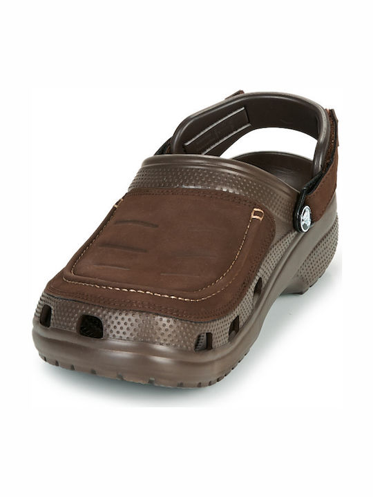Crocs Yukon Vista II Anatomic Clogs Brown