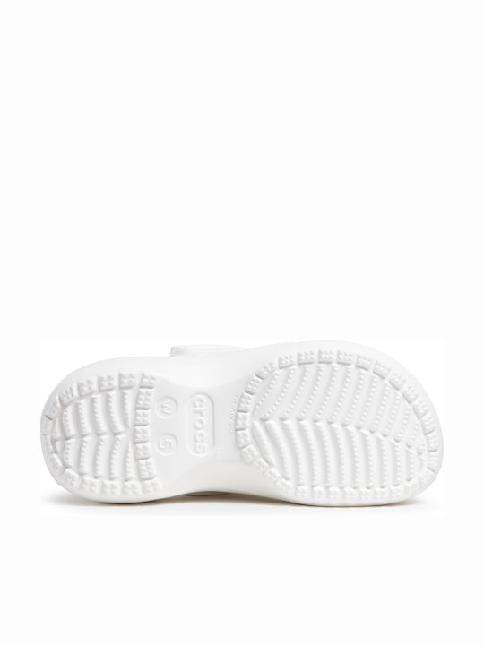 Crocs Classic Crush Anatomic Clogs White