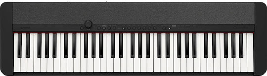 Casio Αρμόνιο Ct-s1 με 61 Δυναμικά Πλήκτρα με Αναλόγιο Μαύρο