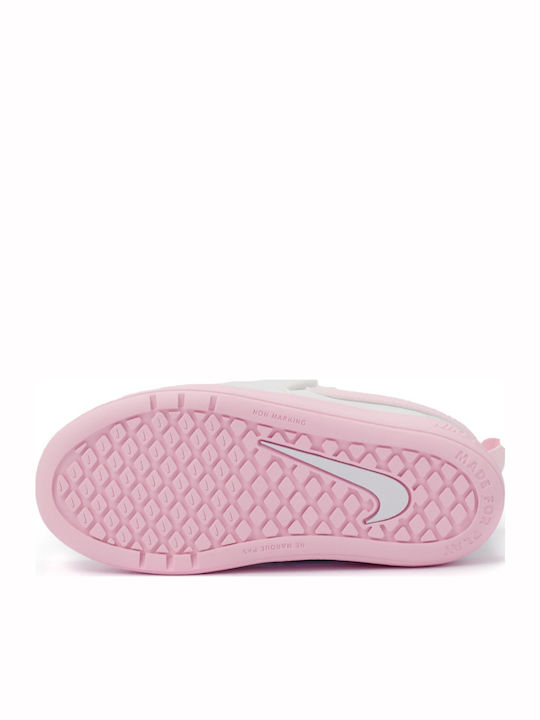 Pico 5 Παιδικά Sneakers με Σκρατς White / Pink Foam