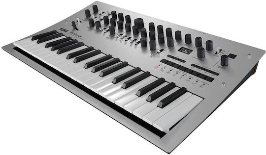 Korg Synthesizer Minilogue mit 37 Dynamisch Tasten Silber