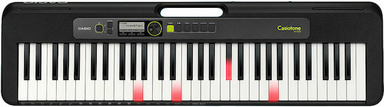 Casio Ключова дума LK-S250 с 61 Динамичен Клавиши Черен