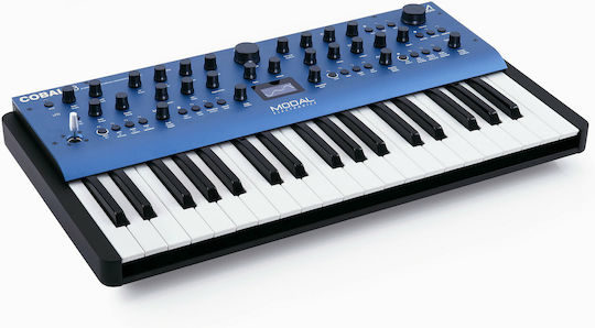 Modal Electronics Synthesizer Cobalt8 mit 37 Dynamisch Tasten Blau