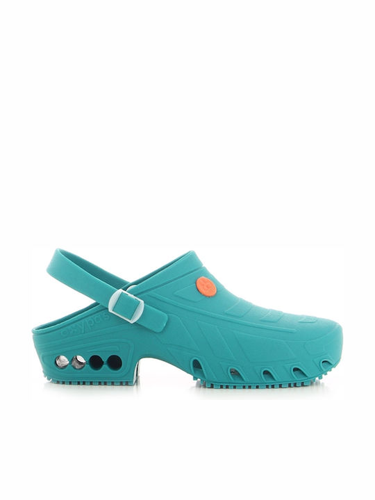 Oxypas Oxyclog OB SRA Clogs Green