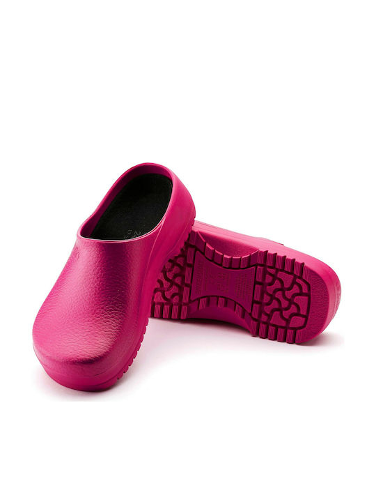 Birkenstock Super Birki Γυναικεία Ανατομικά Σαμπό Φούξια 0068651