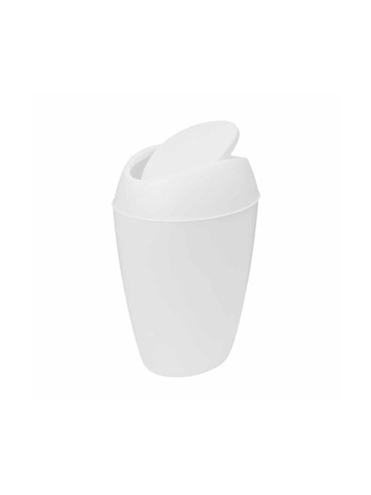 Umbra Twirla Waste Bin Waste Plastic White 9lt 1pcs