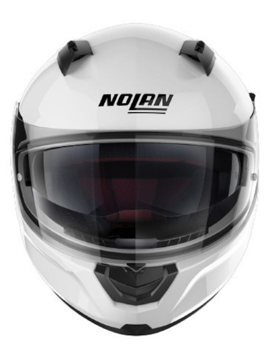 Nolan N60-6 Special N-Com Pure White (15) Κράνος Μηχανής Full Face με Sunvisor