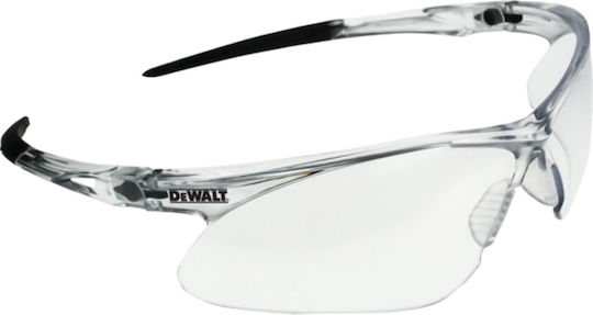 DEWALT Recip Safety Glasses for Protection with Transparent Lenses 1pcs