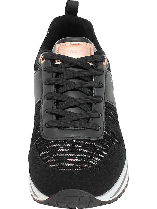 Vema Lurex Παιδικά Sneakers Μαύρα
