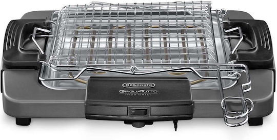 De'Longhi BQ60.X Tabletop Electric Grill Grill 1900W 28cmx27cmcm