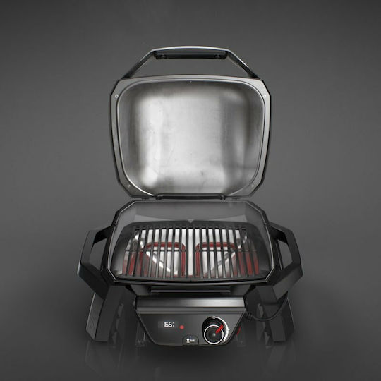 Weber Pulse Tabletop Electric Grill Grill 1800W with Lid and Adjustable Thermostat 41cmx31cmcm