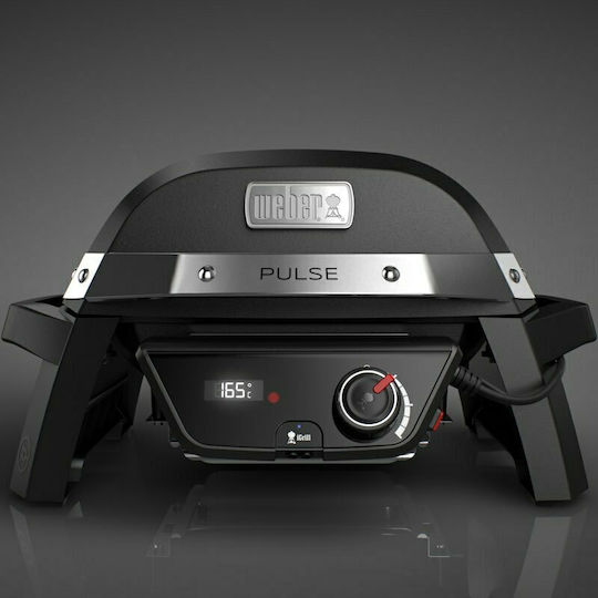 Weber Pulse Tabletop Electric Grill Grill 1800W with Lid and Adjustable Thermostat 41cmx31cmcm