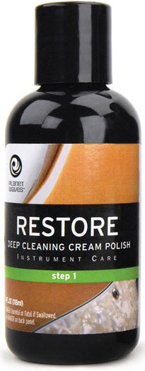 Daddario Restore - Deep Cleaning Polish Cleaning Accessory Step 1 of 3, 4oz