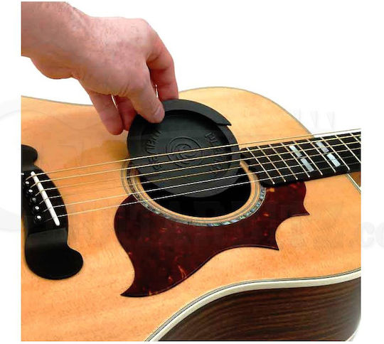 Daddario Planet Waves Капачка против обратна връзка в Черен цвят Писнало спиране на звуковата дупка
