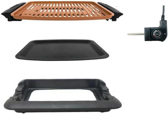 TnS Tischplatte Elektrogrill Grill 1250W 30.5cmx25.5cmcm