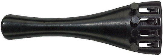 Gewa Violin Tailpiece Light Model Saitenhalter in Schwarz Farbe 4/4