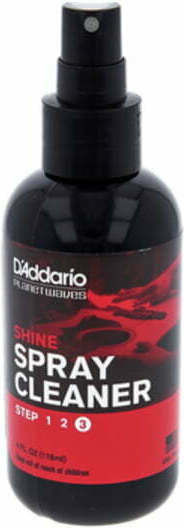Daddario Shine - Instant Spray Polish Cleaning Accessory in Silver Color Step 3 of 3, 4oz