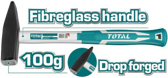 Total Hammer 100gr with Plastic Handle Penas THT711006