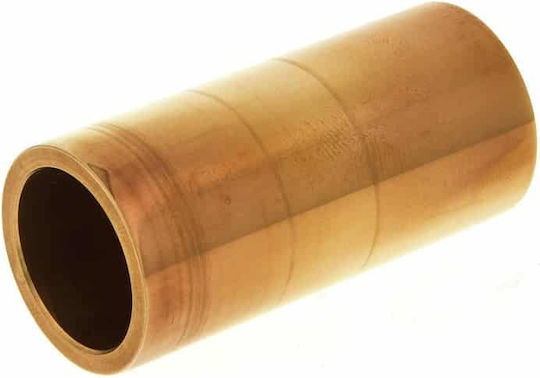 Dunlop Brass Slide Slide in Silber Farbe