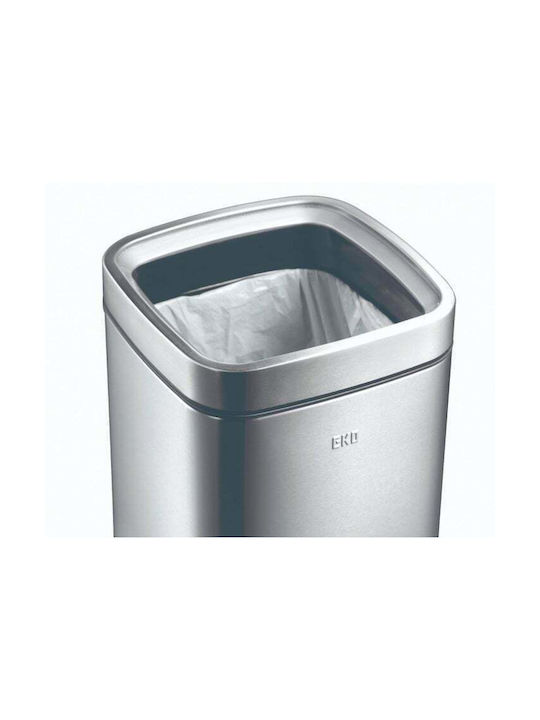 Eko Laguna VB 628812 Кошче Отпадъци от Неръждаема стомана Silver Matt 9лт 1бр