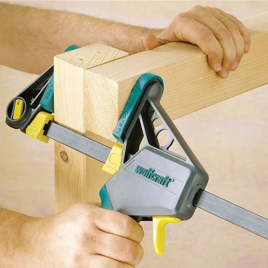 Wolfcraft EHZ PRO Clește Automat Declanșator cu Deschidere Maximă 450mm