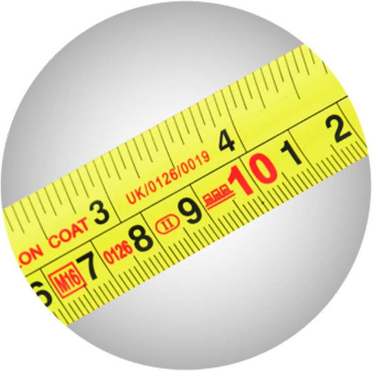 FFG Power Lock Tape Measure with Auto-Rewind 25mm x 5m