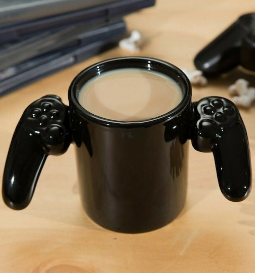 I-Total Game Over Cană Ceramică Neagră 350ml