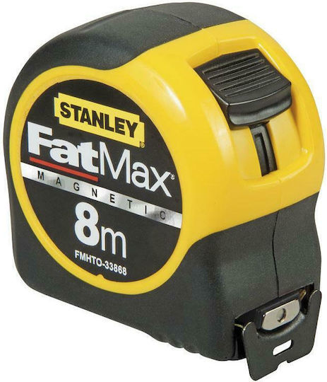 Stanley Tape Measure with Auto-Rewind and Magnet 32mm x 5m