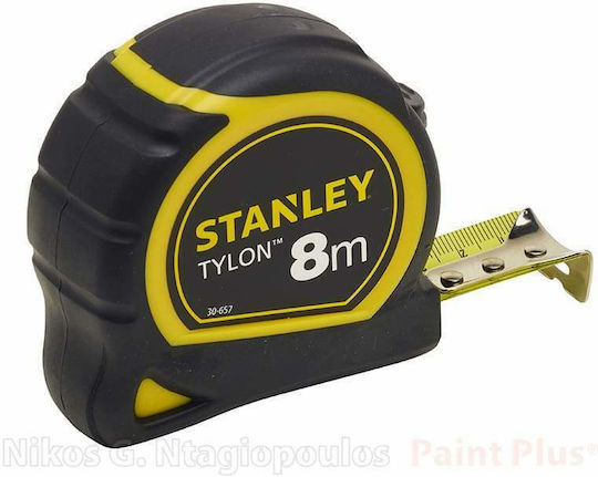 Stanley Tylon Tape Measure with Auto-Rewind 25mm x 8m