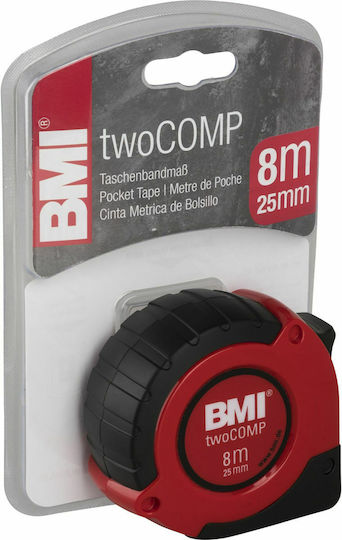 BMI Tools Banda de măsurat cu resetare automată 8m