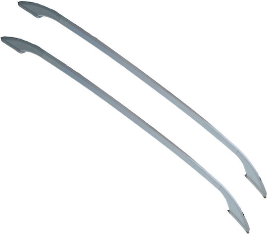 Omtec Aluminum Car Roof Bars 186cm for Nissan Qashqai 07-14 for Cars with Factory Bars Set with Roof Rack Legs Silver
