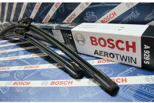 Bosch Aerotwin A929S Front Set Car Wiper Blades 600mm/475mm Universal Audi A3 BMW X1 (E84) / E90 / Series 3