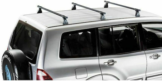 Cruz 105cm. (with Roof Rack Legs and Lock) Silver