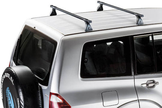 Cruz 105cm. (with Roof Rack Legs and Lock) Silver