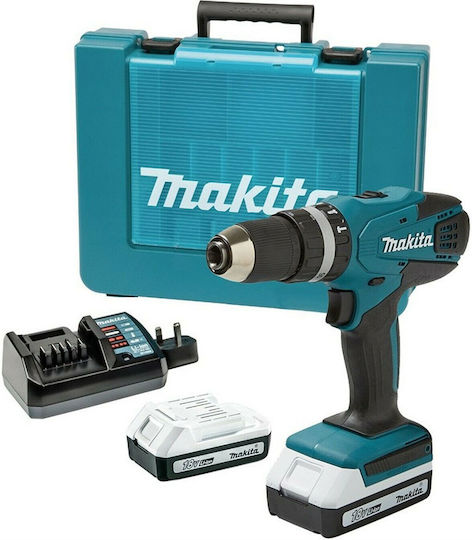Makita HP457DWE Κρουστικό Δραπανοκατσάβιδο Μπαταρίας 18V
