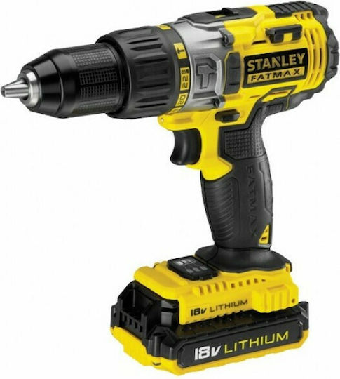 Stanley FMC627D2 Κρουστικό Δραπανοκατσάβιδο Μπαταρίας Brushless 18V 2x2Ah