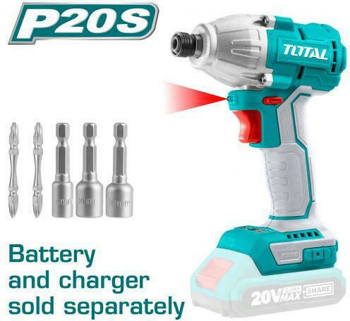 Total TIRLI20030 Schlagbohrmaschine Batterie Solo Bürstenlos 20V