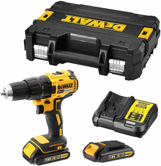 DEWALT DCD777S2T Δραπανοκατσάβιδο Μπαταρίας Brushless 18V 2x1.5Ah