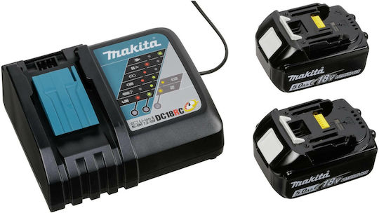 Makita DTD152RTJ Battery Impact Screwdriver 18V 2x5Ah
