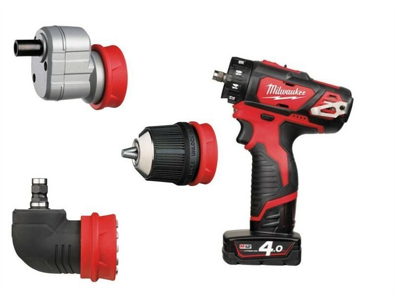 Milwaukee M12 BDDX SET-202C Δραπανοκατσάβιδο Μπαταρίας 12V 2x2Ah